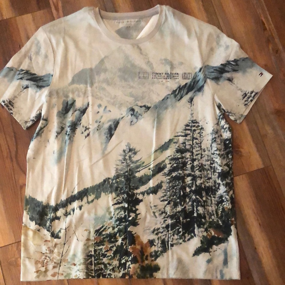 Mens Tommy Hilfiger Landscape Tee